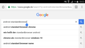 android standardbrowser