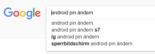 android sim pin ändern