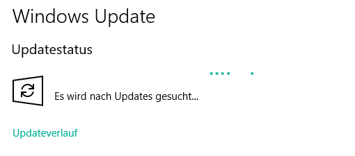 windows 10 update suche